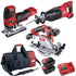 FLEX Akku-Combo Set XL2 18V Säbelsäge Stichsäge Handkreissäge