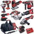 FLEX XXL 18V Cordless Combo Set Rotary Hammer Reciprocating Saw Angle Grinder Circular Saw