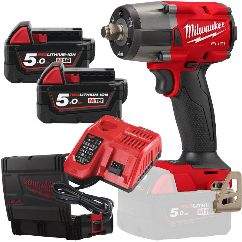 Milwaukee Akku-Schlagschrauber 18V FMTIW2F12-502X 1/2'' KFZ 881Nm