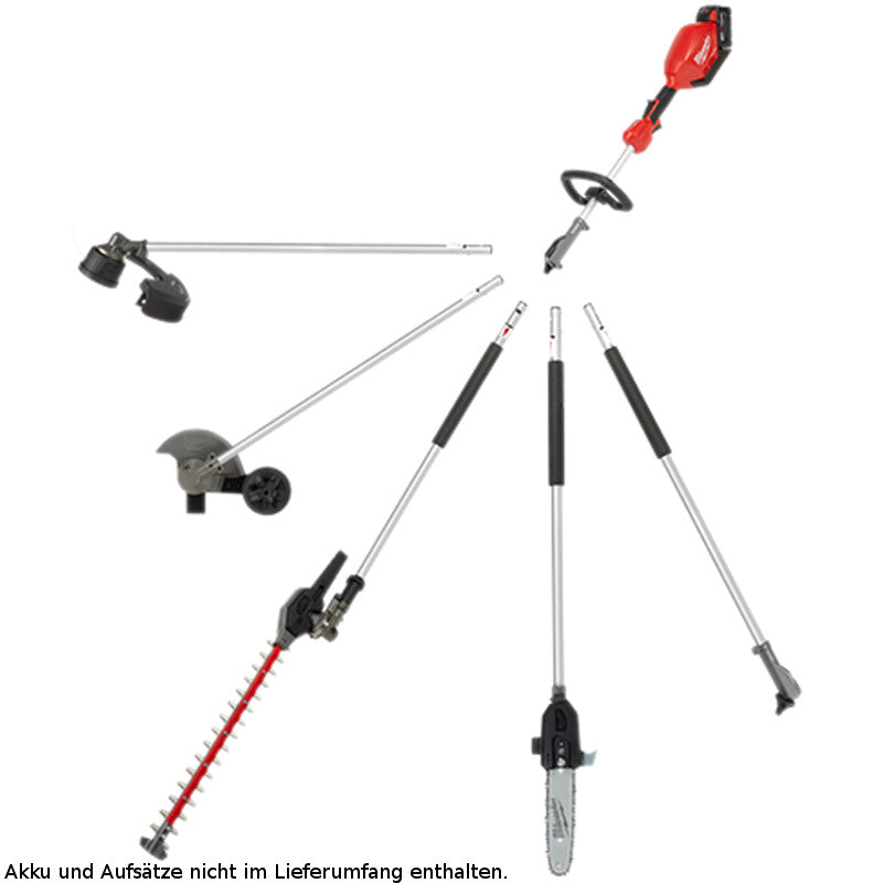 Milwaukee Akku-Basiseinheit Gartengerät Aufsatzmaschine 18V M18 FOPH-0