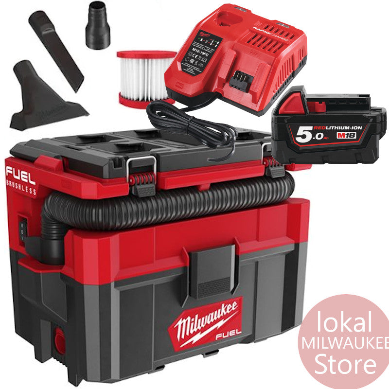 Milwaukee Akku-Staubsauger 18V PACKOUT M18 FPOVCL-501