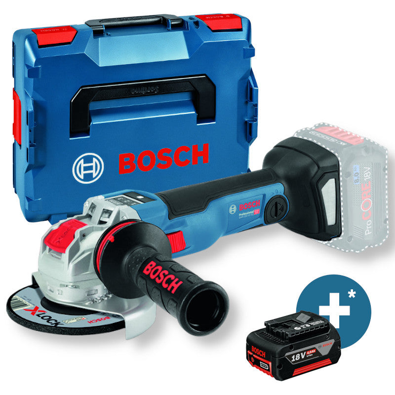 Bosch Akku-Winkelschleifer 18V GWX 18V-10 SC