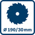 Bosch Akku-Kreissäge EXKS18V-68GX, L-BOXX 238