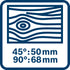 Bosch Akku-Kreissäge EXKS18V-68GX, L-BOXX 238