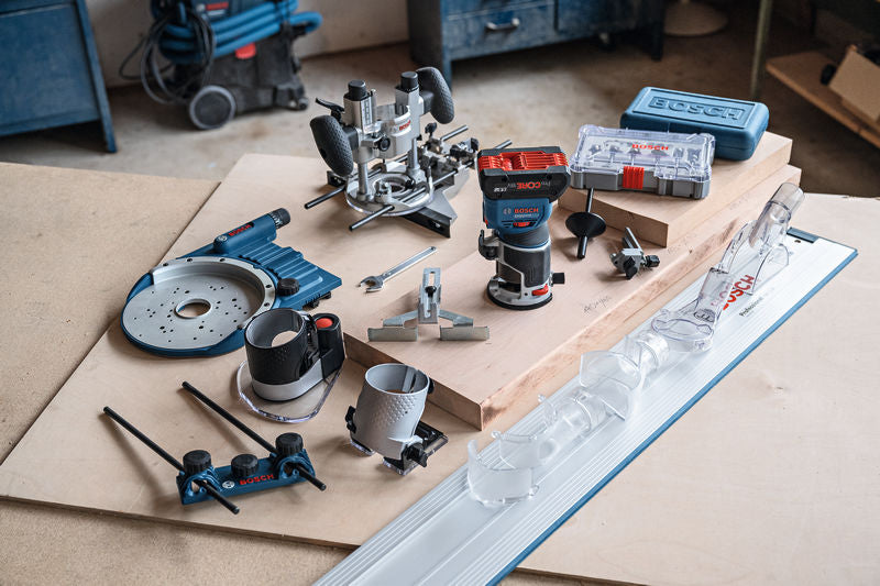 Bosch Akku-Multifräse Oberfräse 18V GKT 18V-8 06016C2003