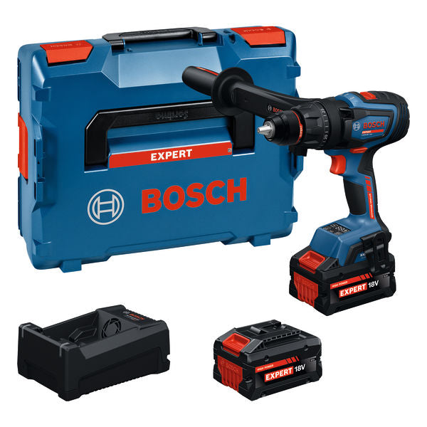 Bosch Akku-Schlagbohrschrauber EXSB18V-150,  2 x EXBA18V-80, L-BOXX 136