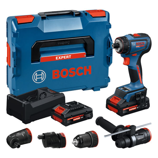 Bosch Akku-Bohrschrauber EXSR18V-90FC, 2 x EXBA18V-40, L-BOXX 136