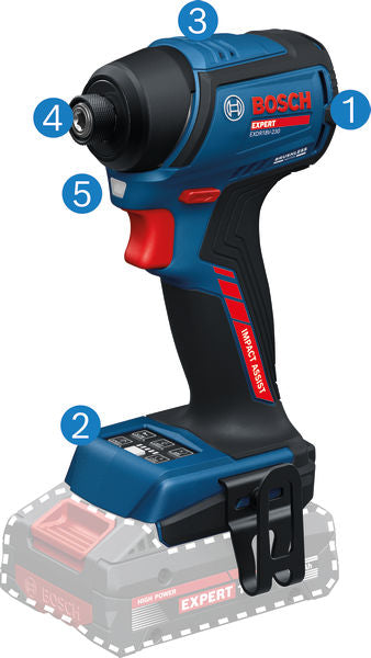 Bosch Akku-Drehschlagschrauber EXDR18V-230