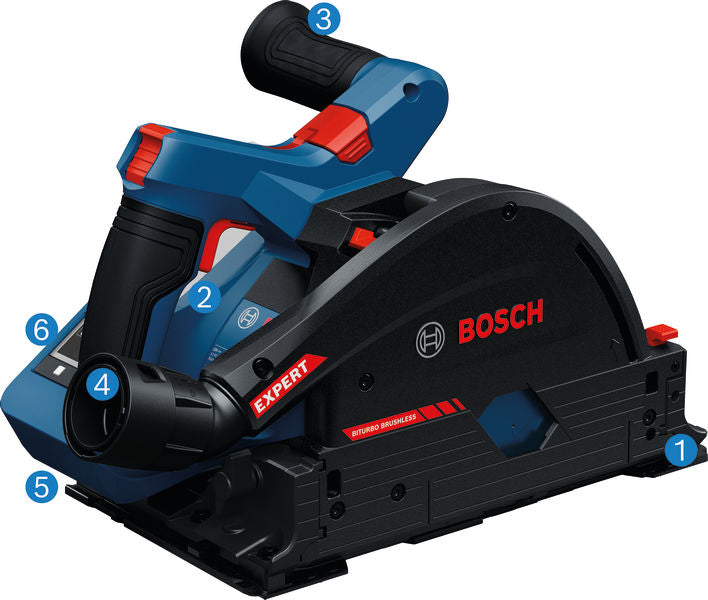 Bosch Akku-Tauchsäge BITURBO EXKT18V-52G, L-BOXX 238