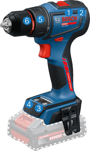 Bosch Akku-Bohrschrauber EXSR18V-90, L-BOXX 136