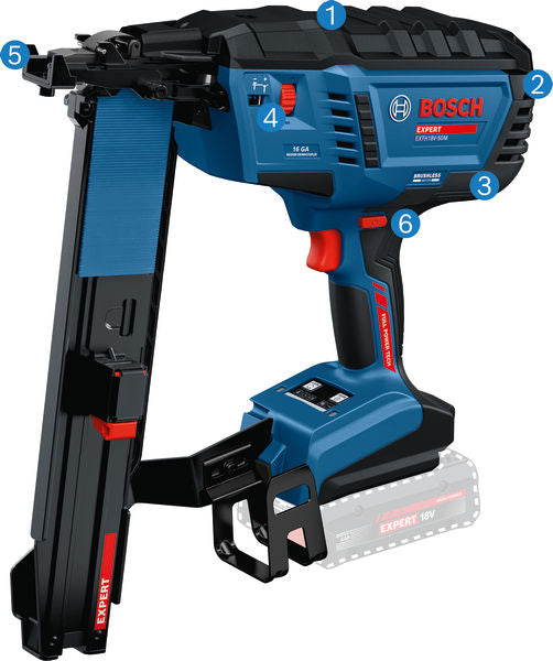 Bosch Akku-Holzklammerer EXTH18V-50M, XL-BOXX