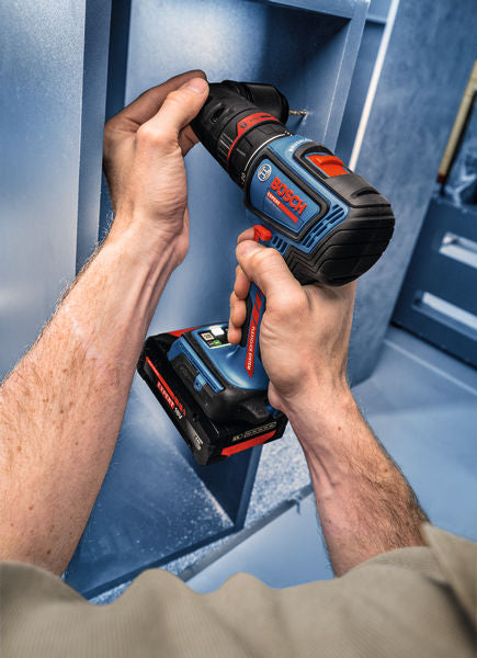 Bosch Akku-Bohrschrauber EXSR18V-90FC, 2 x EXBA18V-40, L-BOXX 136