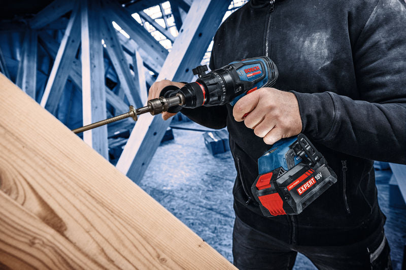 Bosch Akku-Schlagbohrschrauber EXSB18V-150,  2 x EXBA18V-80, L-BOXX 136