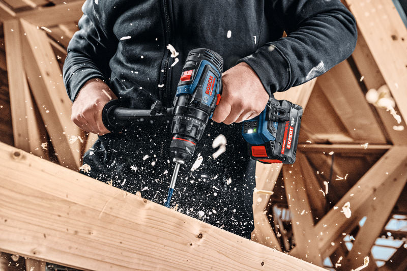 Bosch Akku-Schlagbohrschrauber EXSB18V-150,  2 x EXBA18V-80, L-BOXX 136