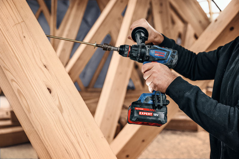 Bosch Akku-Schlagbohrschrauber EXSB18V-150,  2 x EXBA18V-80, L-BOXX 136