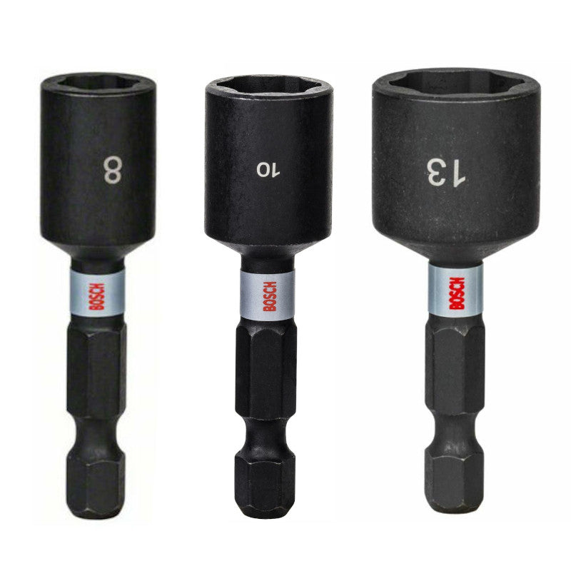 Bosch Steckschlüssel schlagfest 8, 10, 13mm