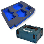 SCHWÄBLE® Schaumeinlage Schaumstoffeinlage für Makita Akku-Multifräse DRT50