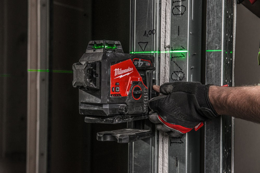 Milwaukee 12V M12 3x360° Cordless Cross Line Laser