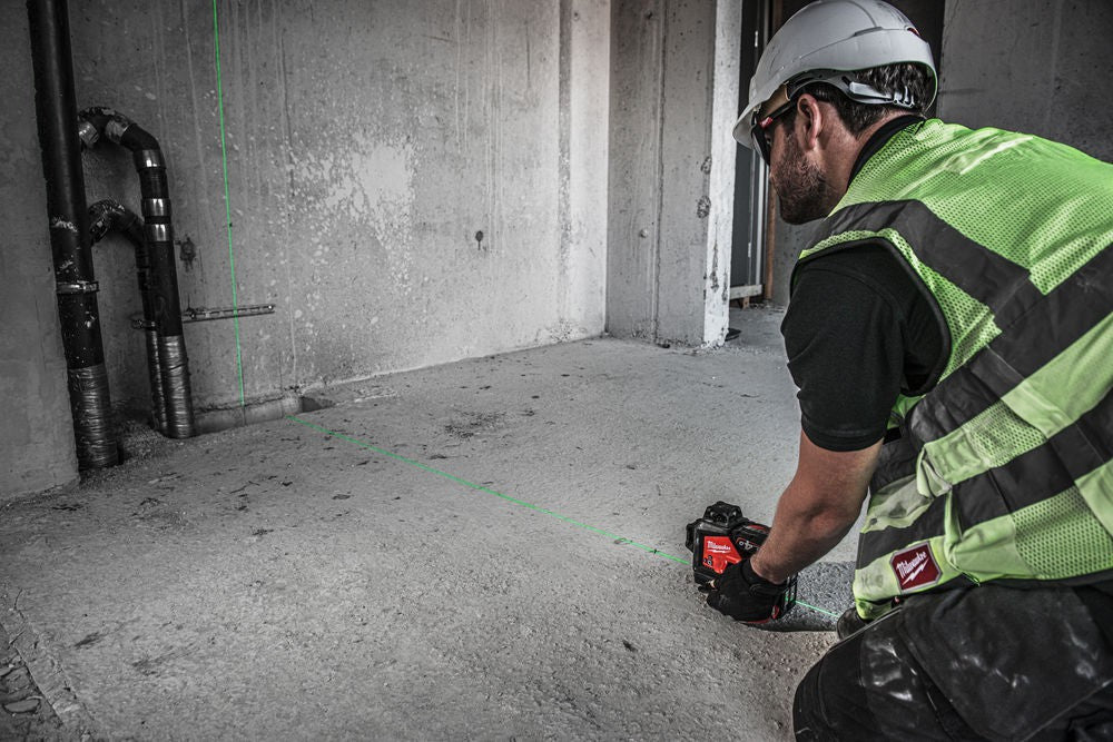 Milwaukee 12V M12 3x360° Cordless Cross Line Laser