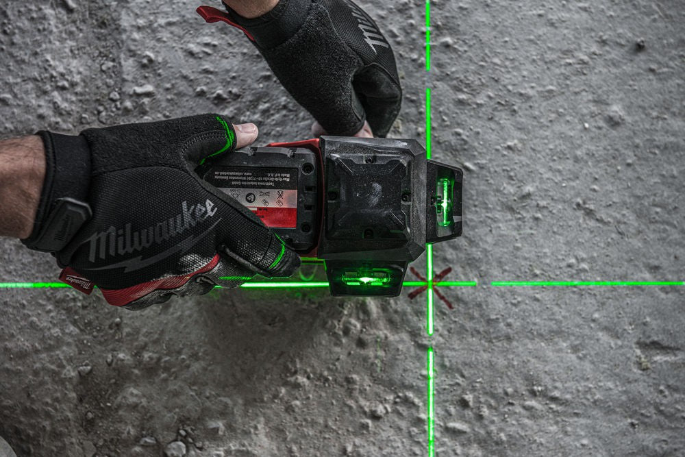 Milwaukee 12V M12 3x360° Cordless Cross Line Laser