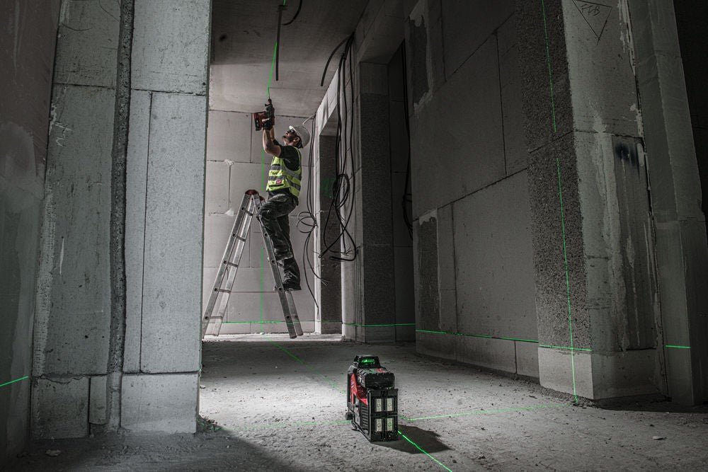 Milwaukee 12V M12 3x360° Cordless Cross Line Laser