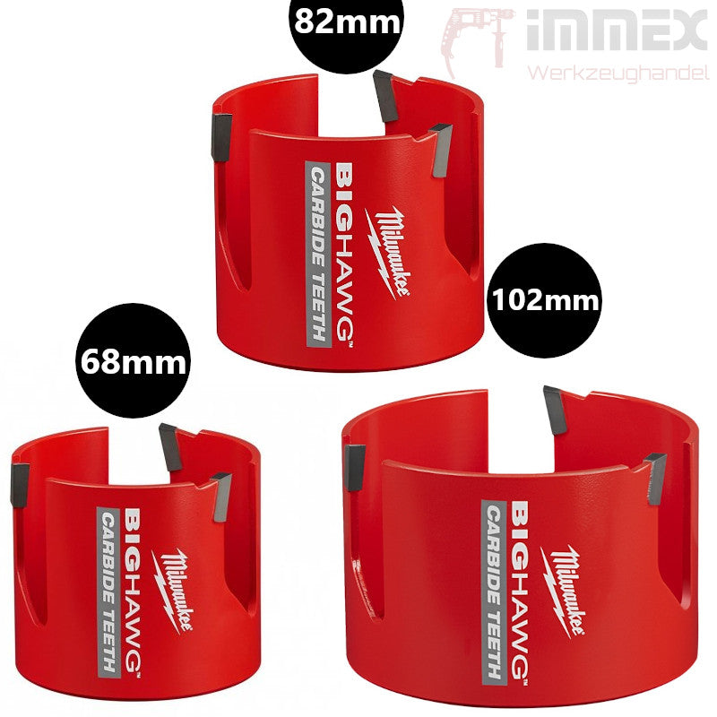 Milwaukee Multimaterial-Lochsäge 68/82/102mm