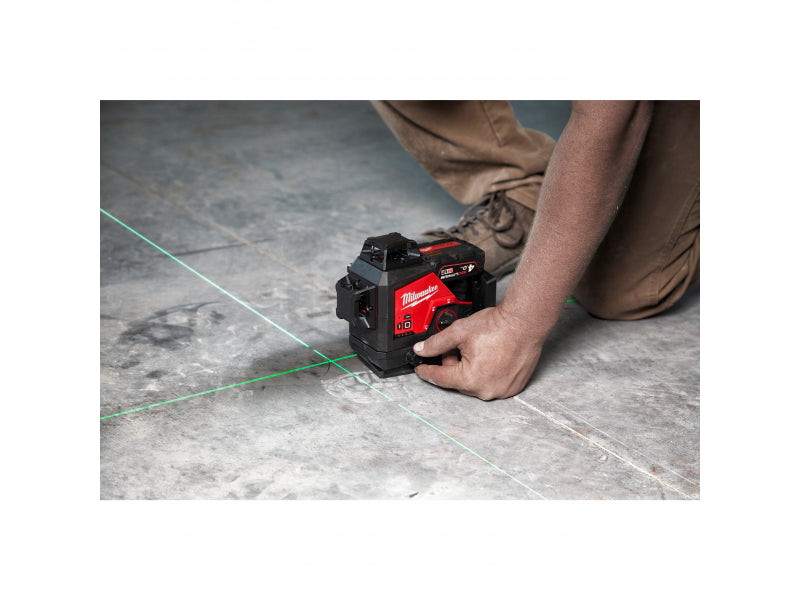 Milwaukee Cross Line Laser 12V 3x360° M12 3PL-0C