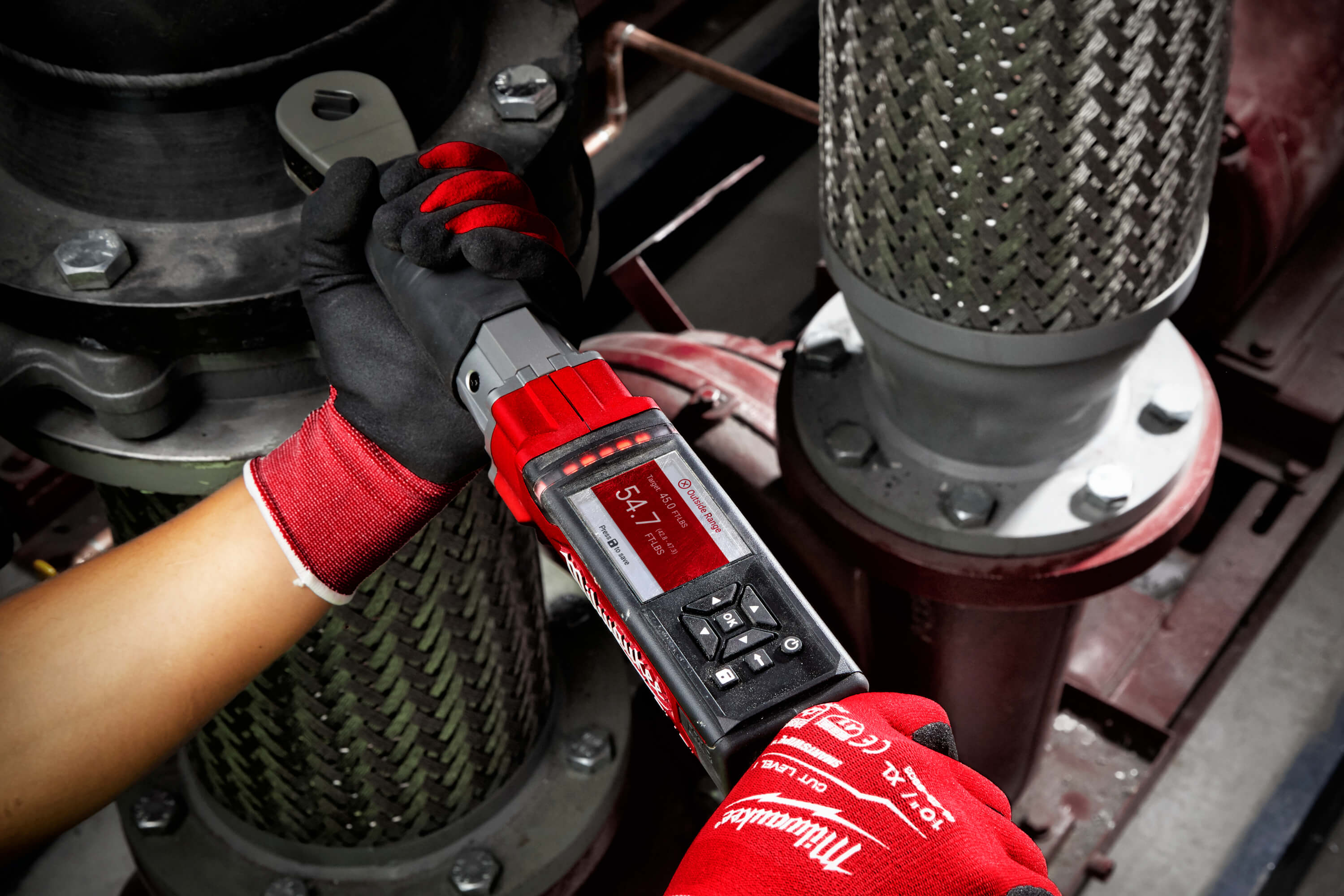 Milwaukee Akku-Drehmomentschlüssel 12V ONEFTR12-201C 16,9-203.4Nm