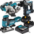 Makita battery combo set 18V DHR171 DJV181 DSS501