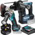 Makita Cordless Angle Grinder + Rotary Hammer 18V DGA504 DHR171