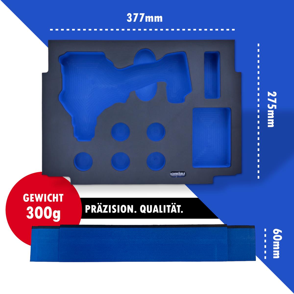 SCHWÄBLE® Foam Insert for Makita Cordless Blower DAS180