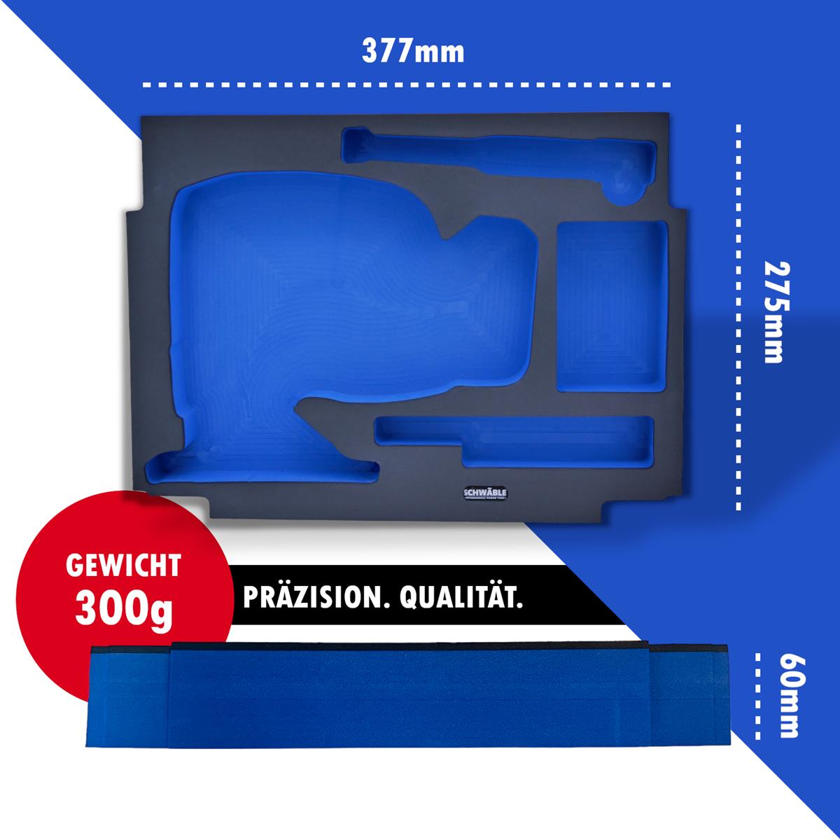 SCHWÄBLE® Foam Insert for Makita Cordless Jigsaw DJV182