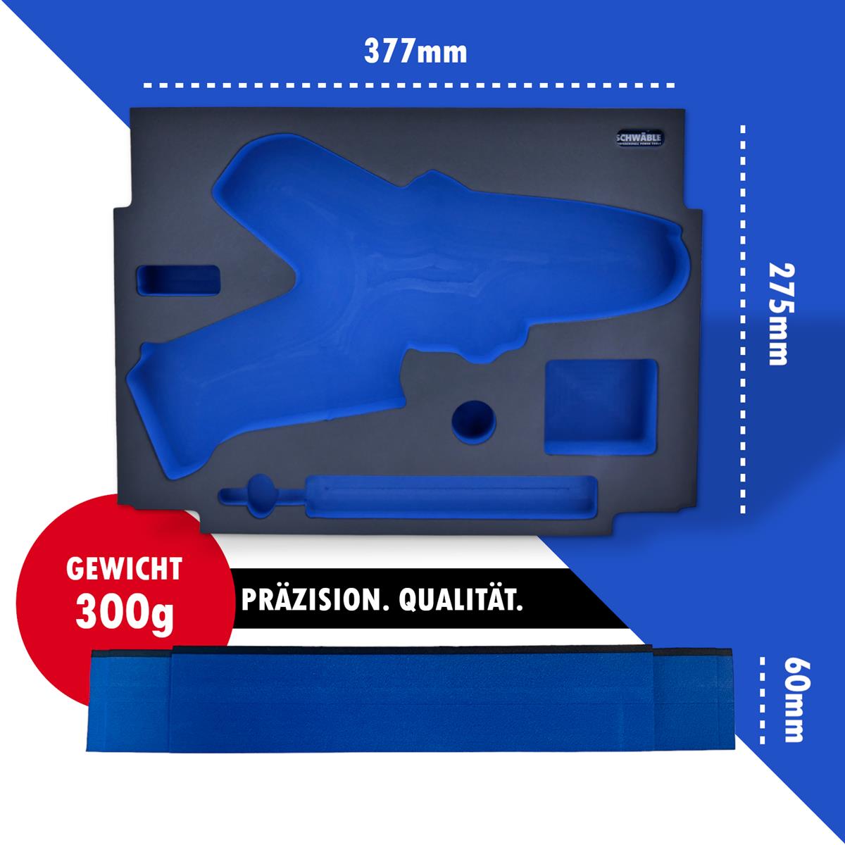 SCHWÄBLE® Foam Insert for Makita Cordless Chainsaw DUC101
