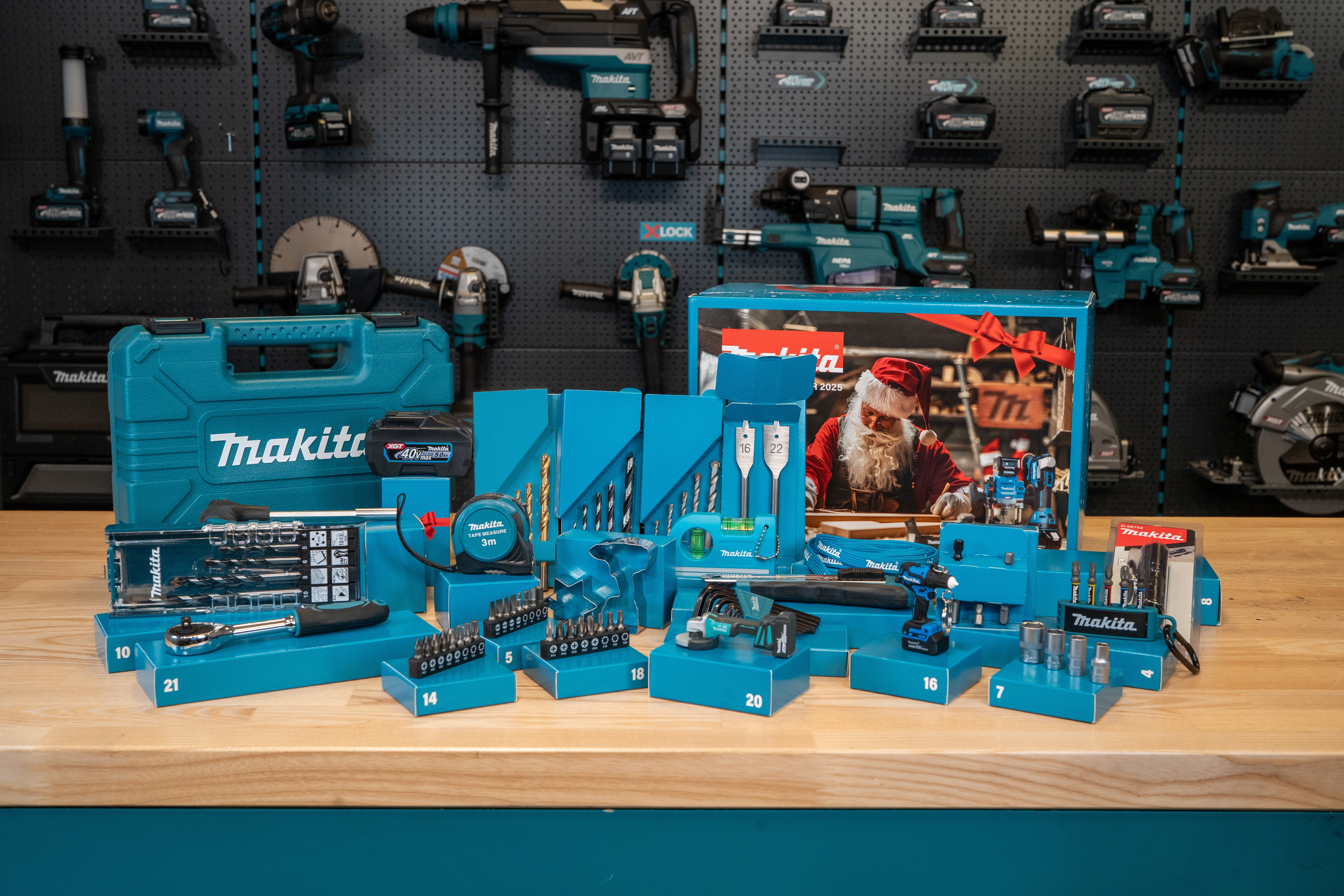 Makita Adventskalender Weihnachtskalender 2025 - Sofort lieferbar -