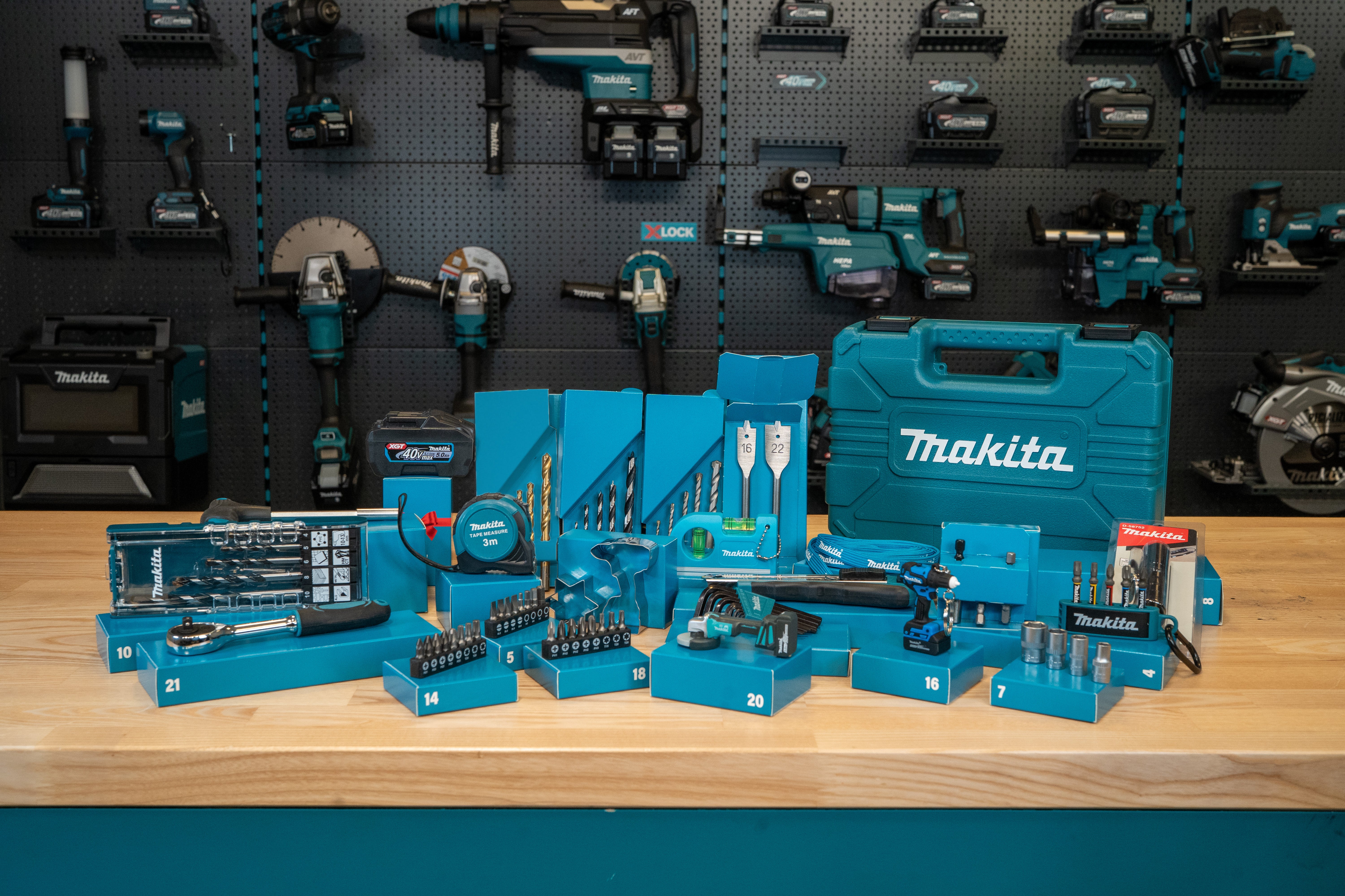 Makita Adventskalender Weihnachtskalender 2025 - Sofort lieferbar -