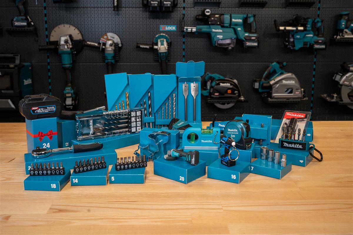 Makita Advent Calendar Christmas Calendar 2025 - Available immediately -