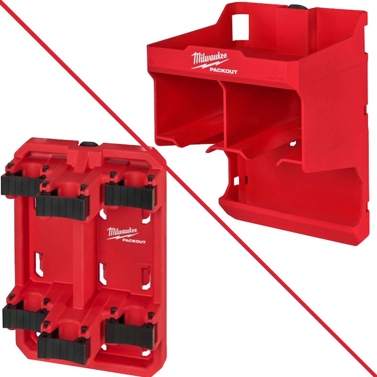 Milwaukee PACKOUT Aufbewahrung Maschinenhalter Werkzeughalterung