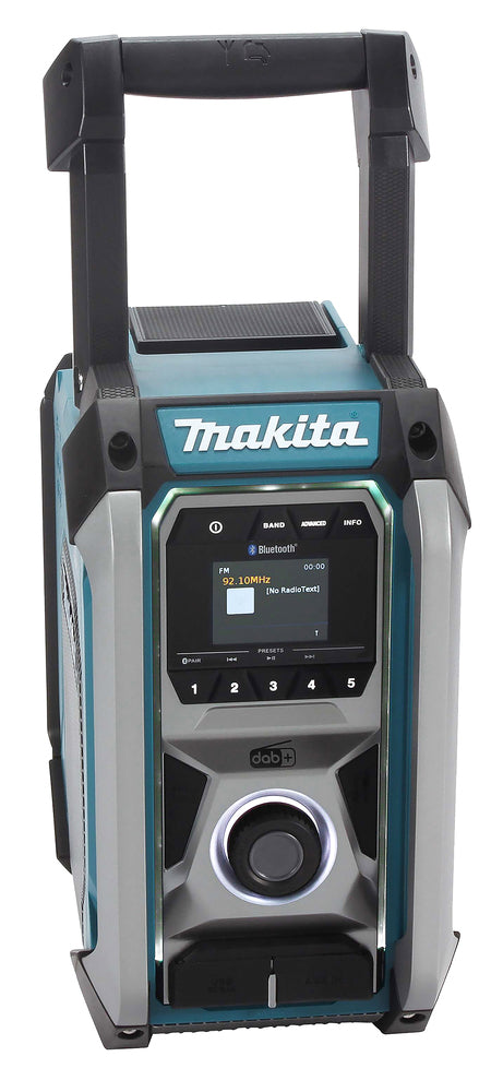 Makita Akku-Baustellenradio 40V 18V 12V MR007GRF1 + Akkupack + Schnellladegerät