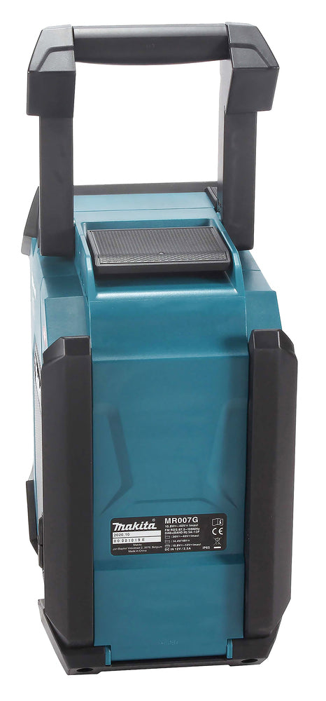 Makita Akku-Baustellenradio 40V 18V 12V MR007GRF1 + Akkupack + Schnellladegerät