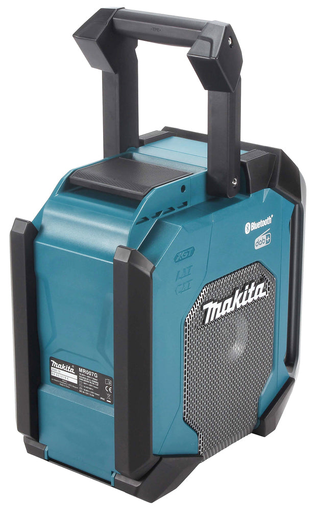 Makita Akku-Baustellenradio 40V 18V 12V MR007GRF1 + Akkupack + Schnellladegerät