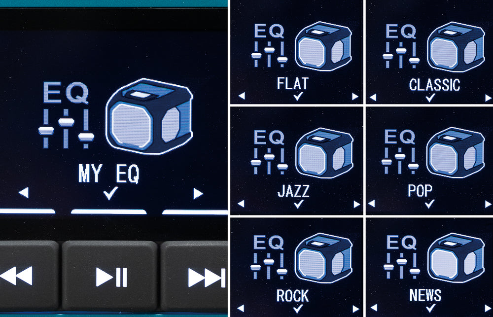 Makita Bluetooth-Lautsprecher 40V MR014GZ XGT