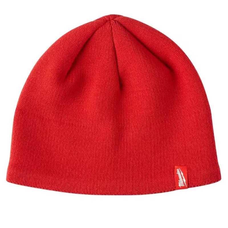 Milwaukee Mütze Wintermütze grau rot schwarz