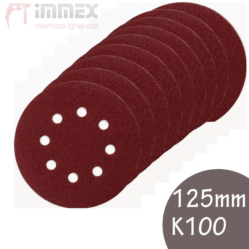 Makita Schleifscheiben 10x 125mm P100 P-43561