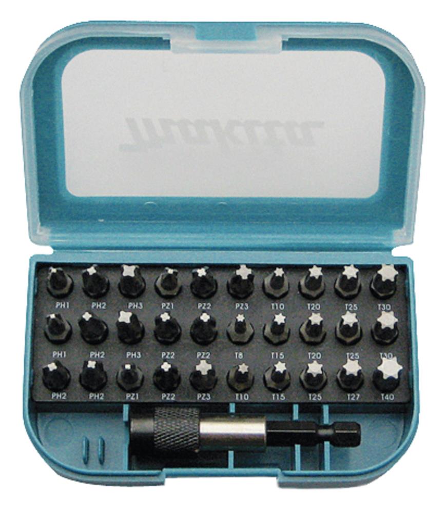 Makita Bit Set, 31-piece Bit Assortment • PH, PZ, T P-73374
