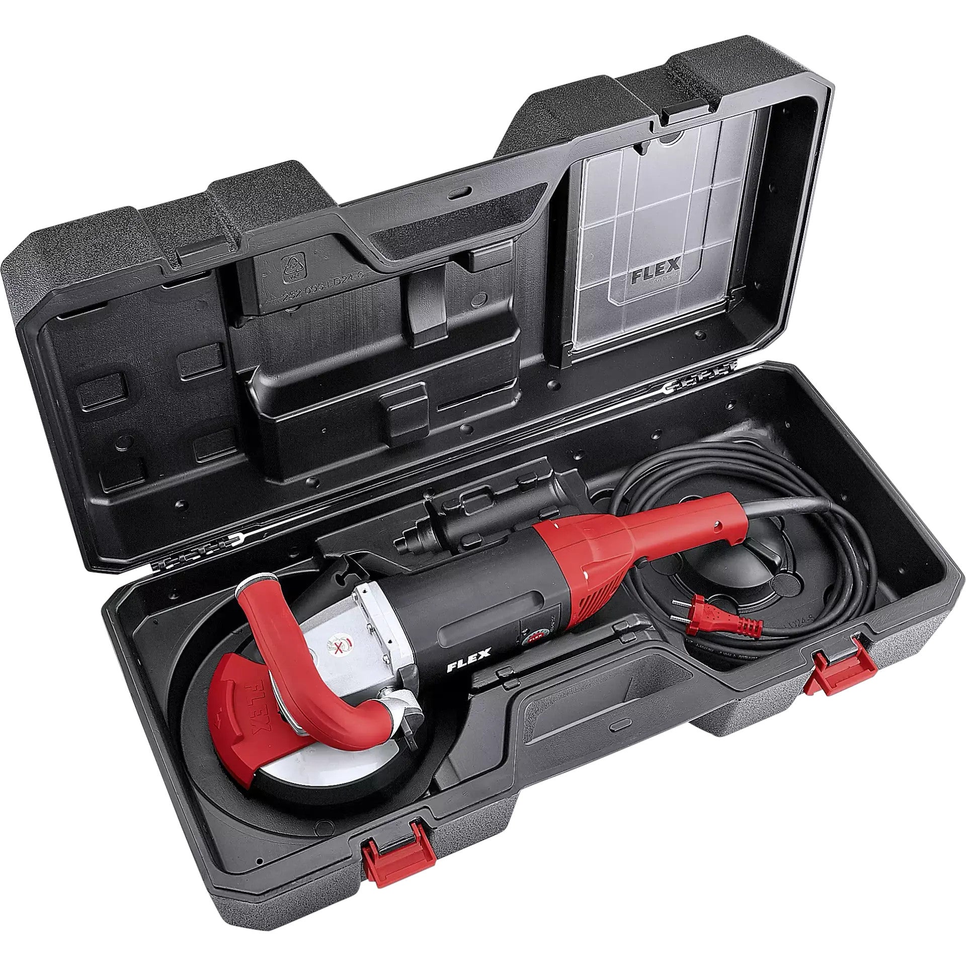 FLEX renovation grinder 150mm LD 18-7 150 R, Kit E-Jet hood 2x diamond disc