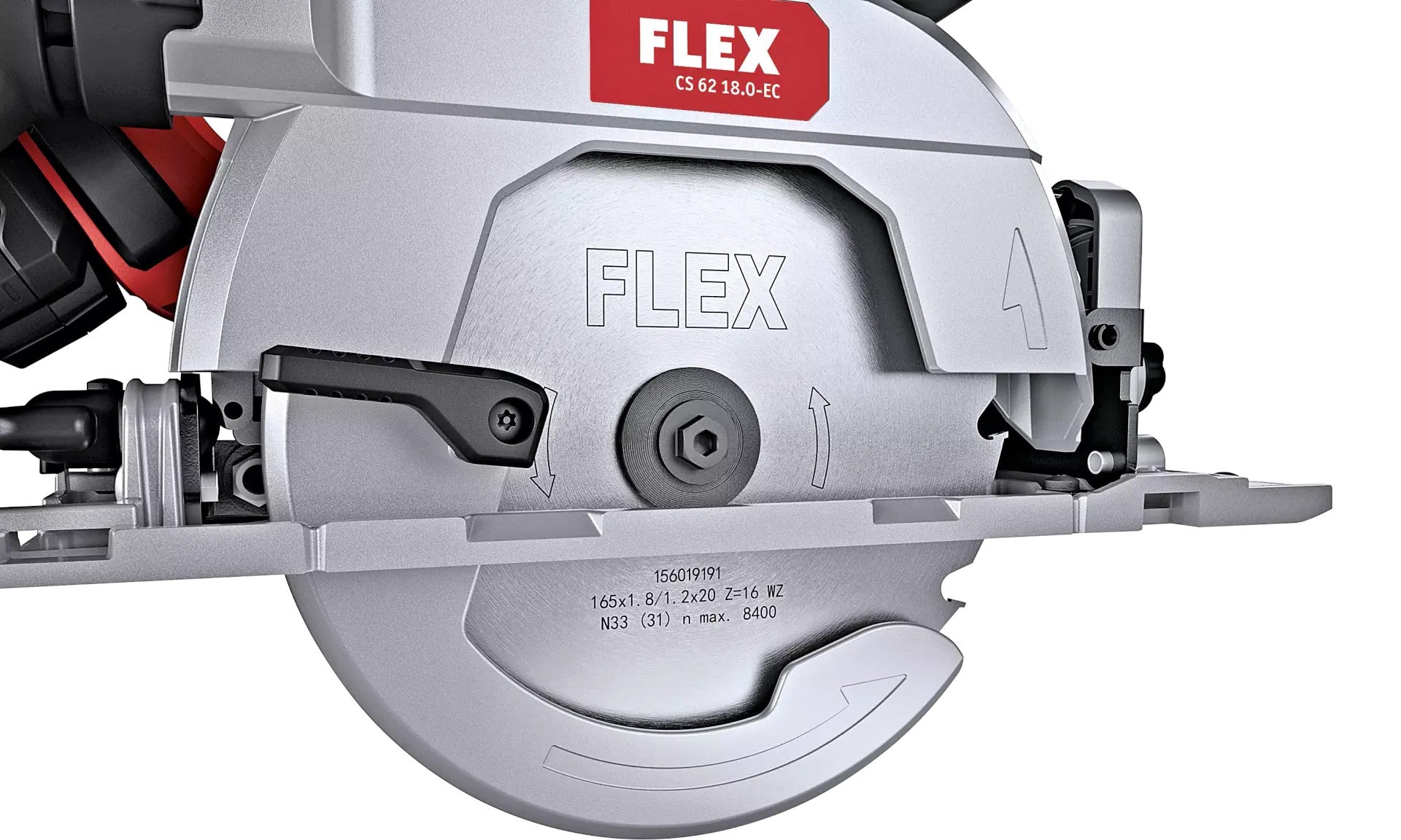 FLEX cordless hand-held circular saw with pendulum hood 18V CS 62 18.0-EC C 491322