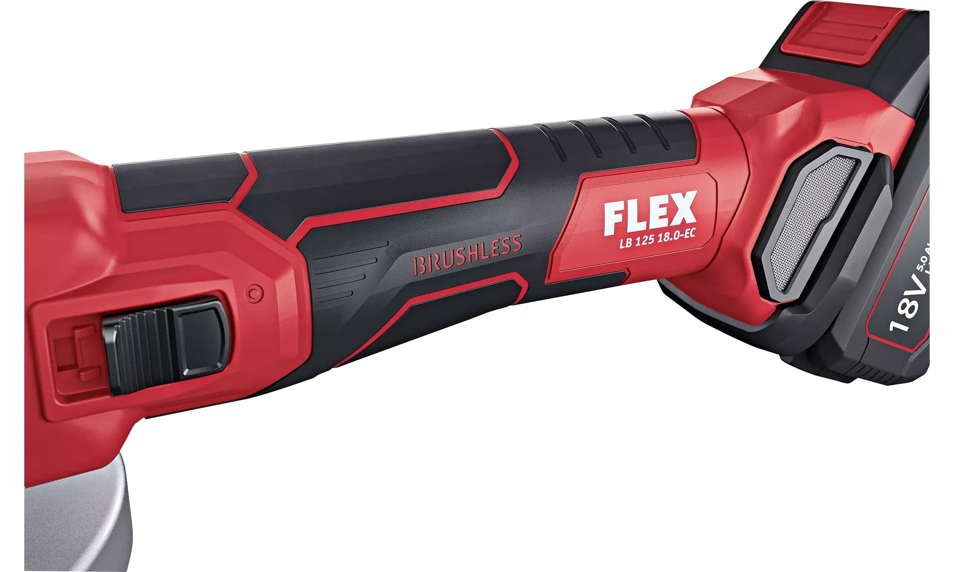 FLEX Akku-Winkelschleifer 18V 125 mm LB 125 18.0-EC C 499307