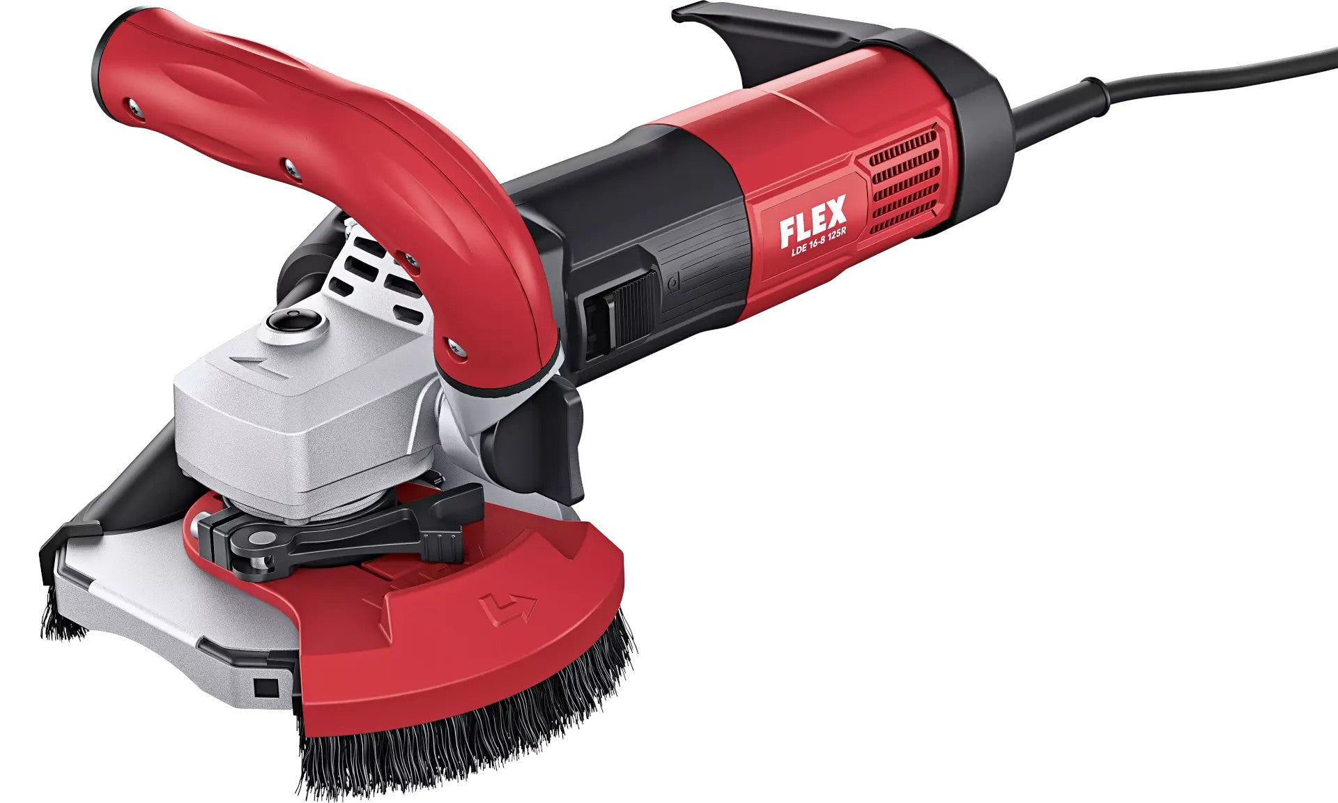 FLEX renovation grinder 125mm LDE 16-8 125 R, Kit E-Jet 2x grinding discs 504998