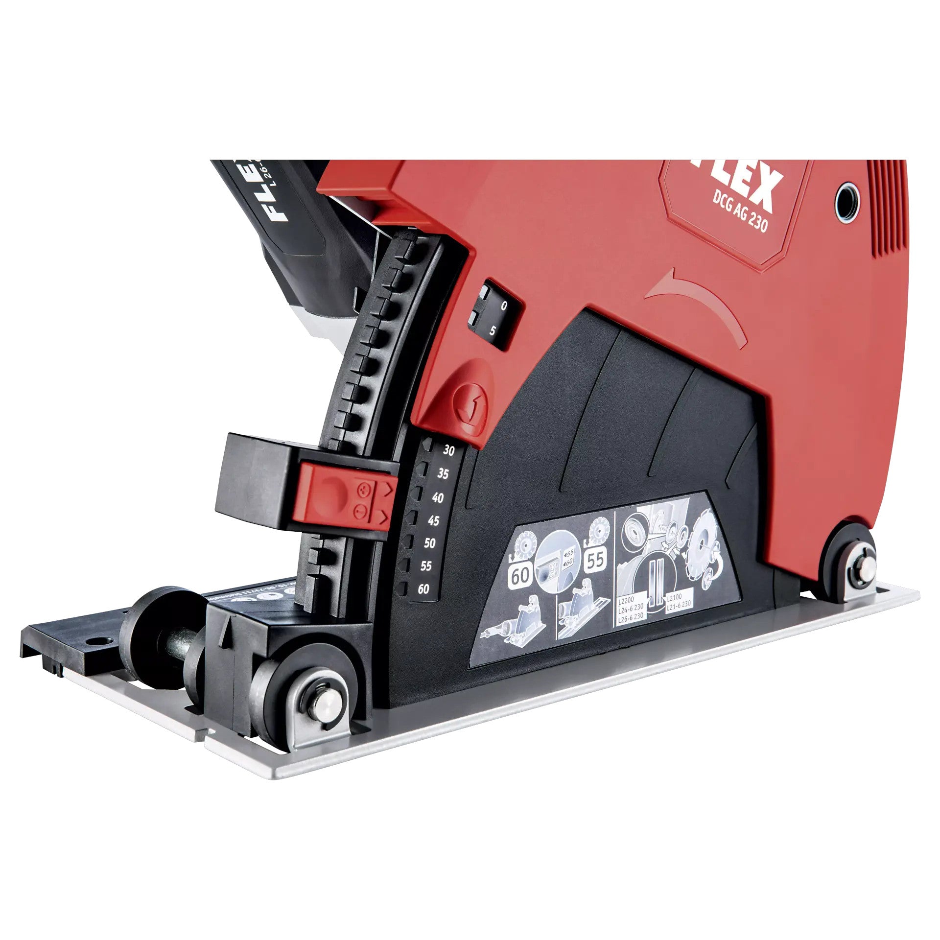 FLEX cutting and dust extraction hood for angle grinders 230 mm DCG AG 230 471895