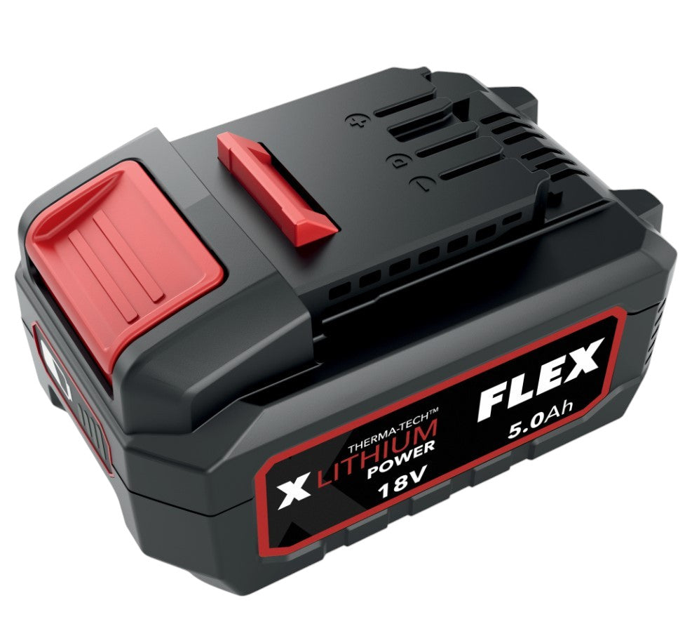 FLEX Akku-Set Starter-Set Schnellladegerät 2x Akkus 18V 5Ah 532739